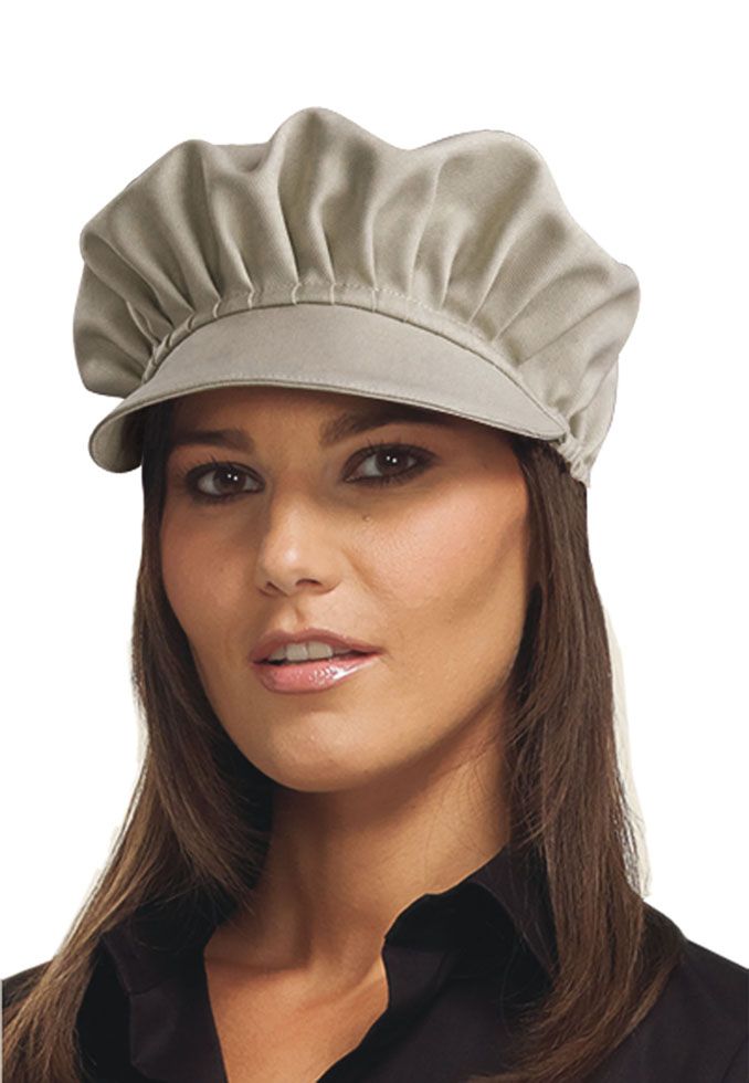 SIGGI HOLLY kuchársky baret béžová Farba: Hnedá béžová