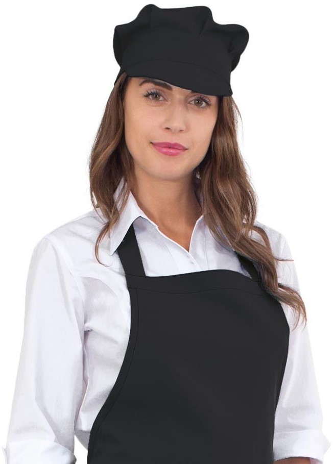 SIGGI Kuchárska baretka JODY Farba: Čierna
