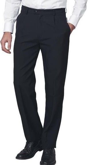 Nohavice EDOARDO čierne Farba: Čierna, Veľkosť: 44(SK) = 50(IT)