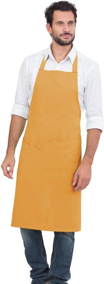 SIGGI Kuchárska zástera s náprsenkou FRANKIE Farba: Žltá