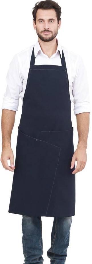 SIGGI Kuchárska zástera s náprsenkou FRANKIE Farba: Modrá tmavá