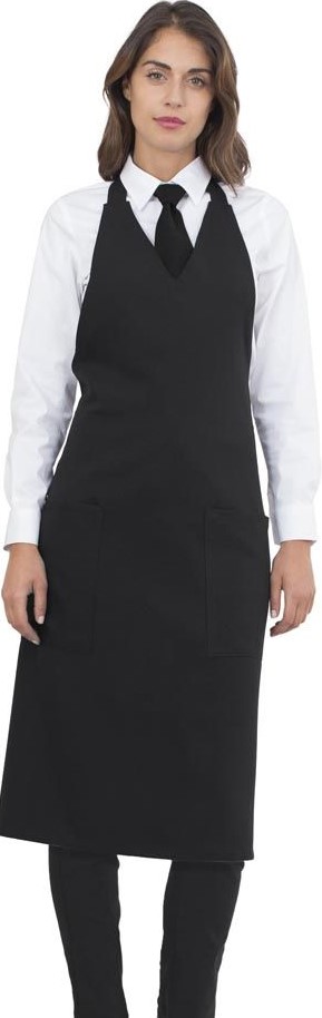 SIGGI Zástera s náprsenkou LYNN Farba: Čierna