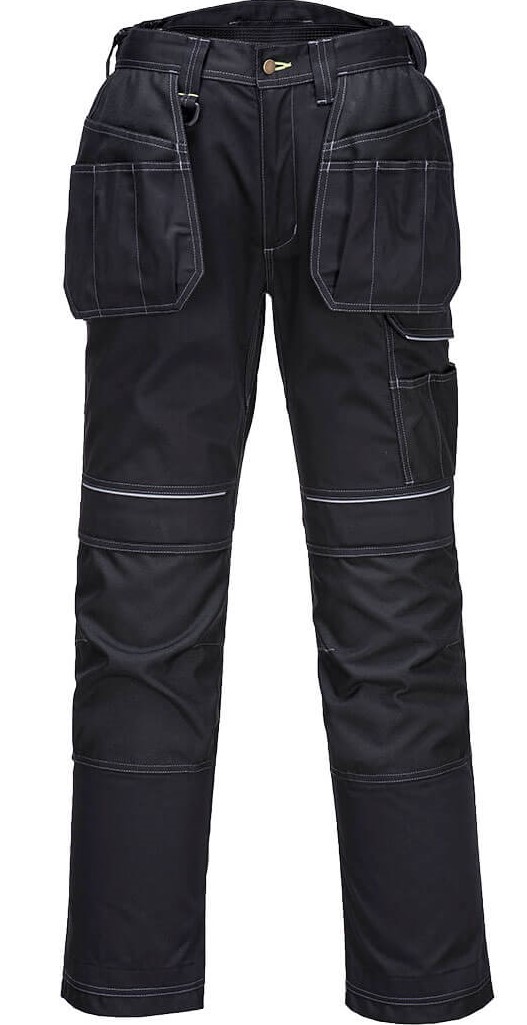 Portwest Zimné holster nohavice s podšívkou Farba: Čierna, Veľkosť: 30