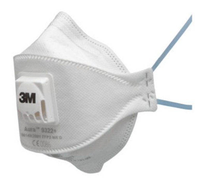 3M™ Aura™ časticový respirátor 9322+ Balenie: 1ks