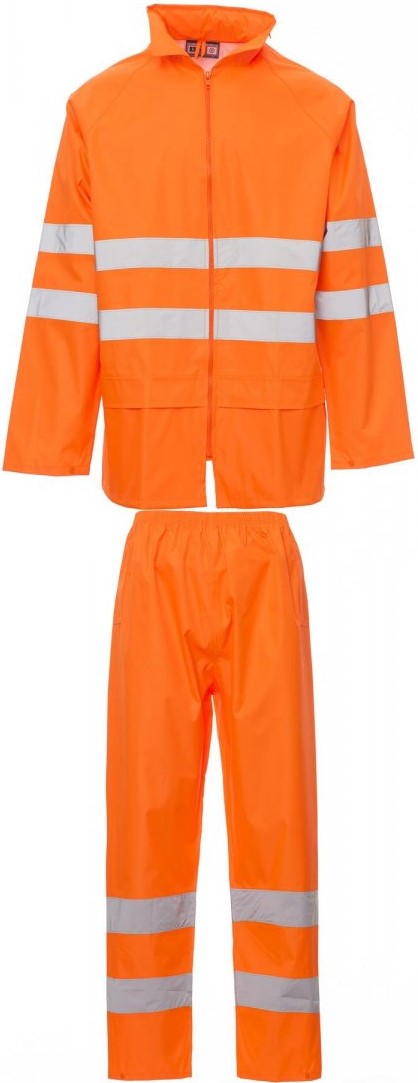 PAYPER Súprava do dažďa HI-VI RAINSET oranžová Farba: Reflexná oranžová, Veľkosť: L