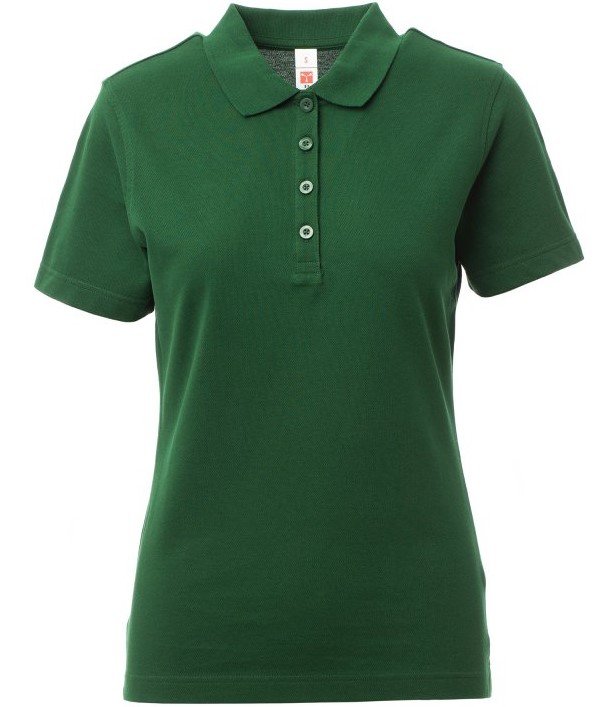 PAYPER Polokošeľa ROME LADY Farba: Zelená fľašková, Veľkosť: L