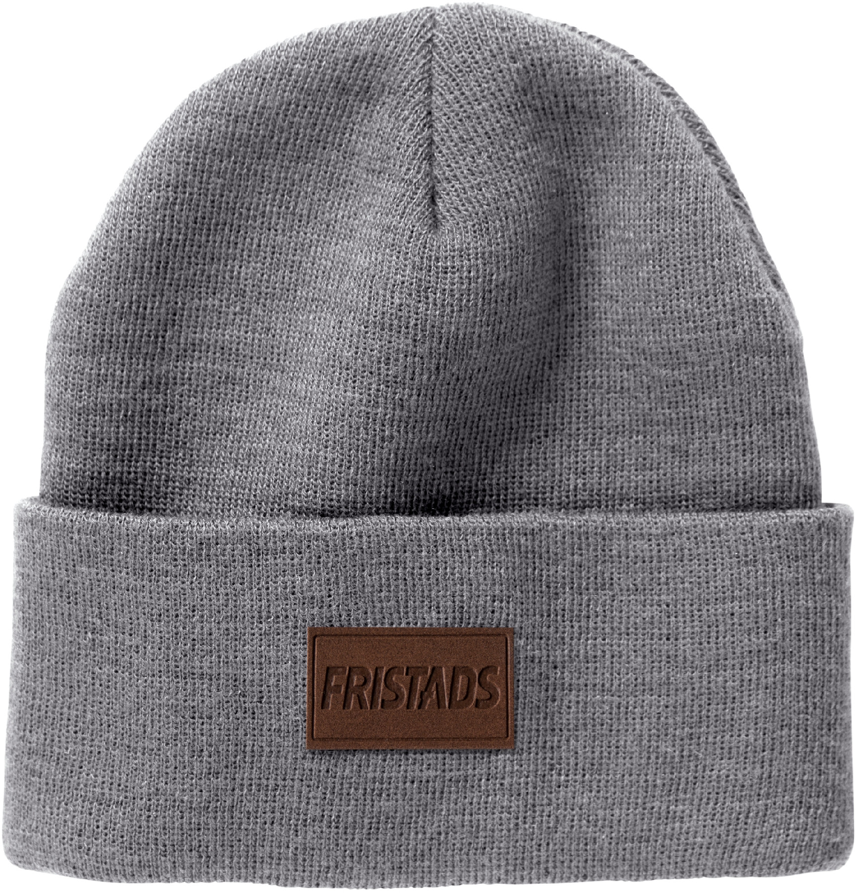 Čiapka z dvojitého úpletu FRISTADS Farba: Sivá