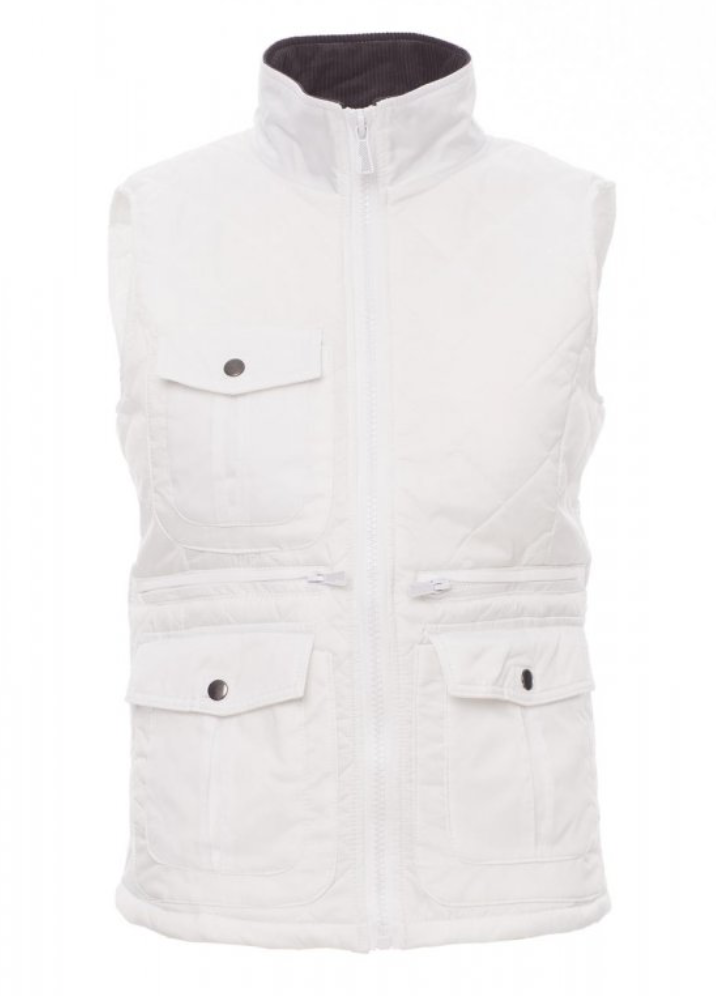 PAYPER GATE LADY dámska vesta biela Farba: Biela, Veľkosť: S