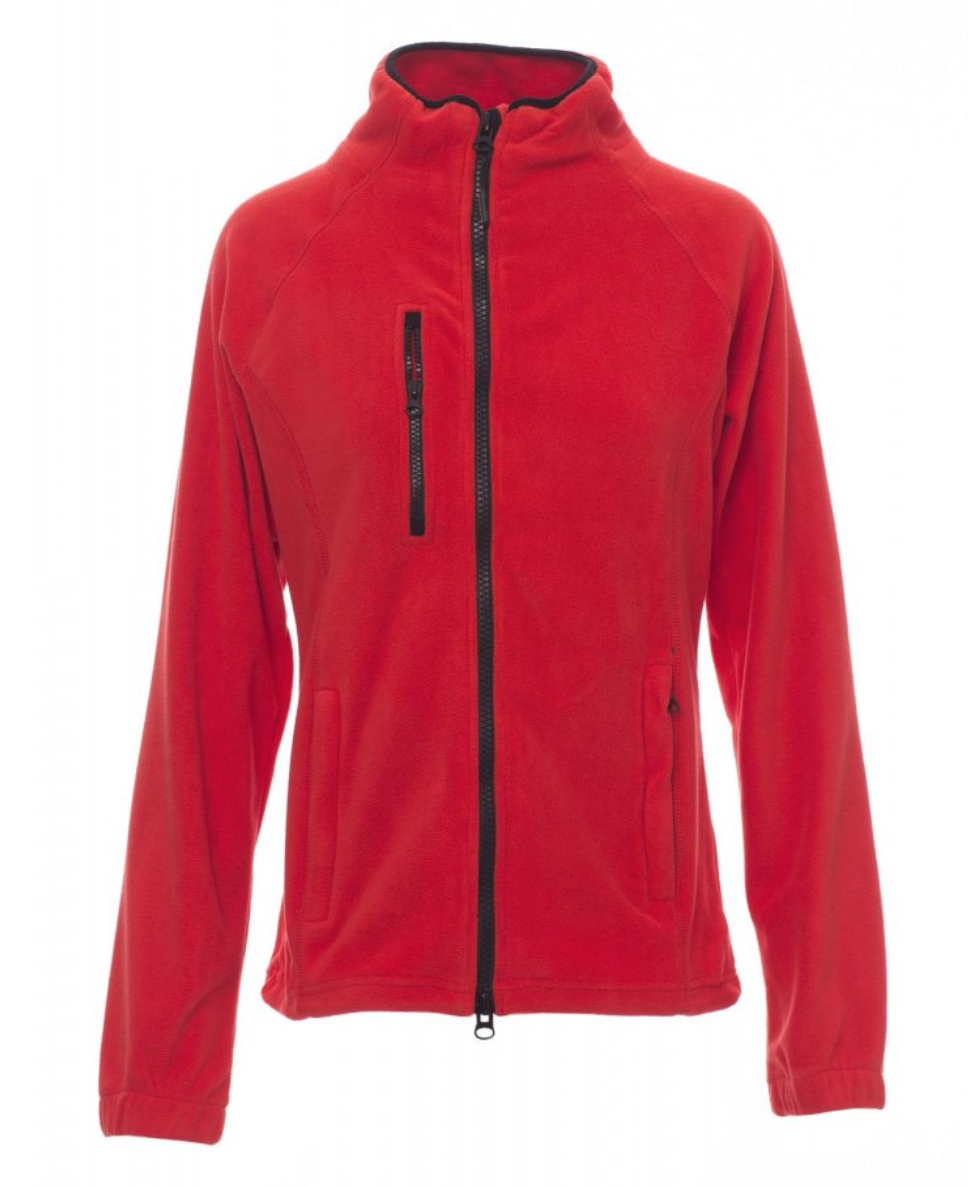 PAYPER NORWAY LADY mikina flísová Farba: Červená, Veľkosť: M