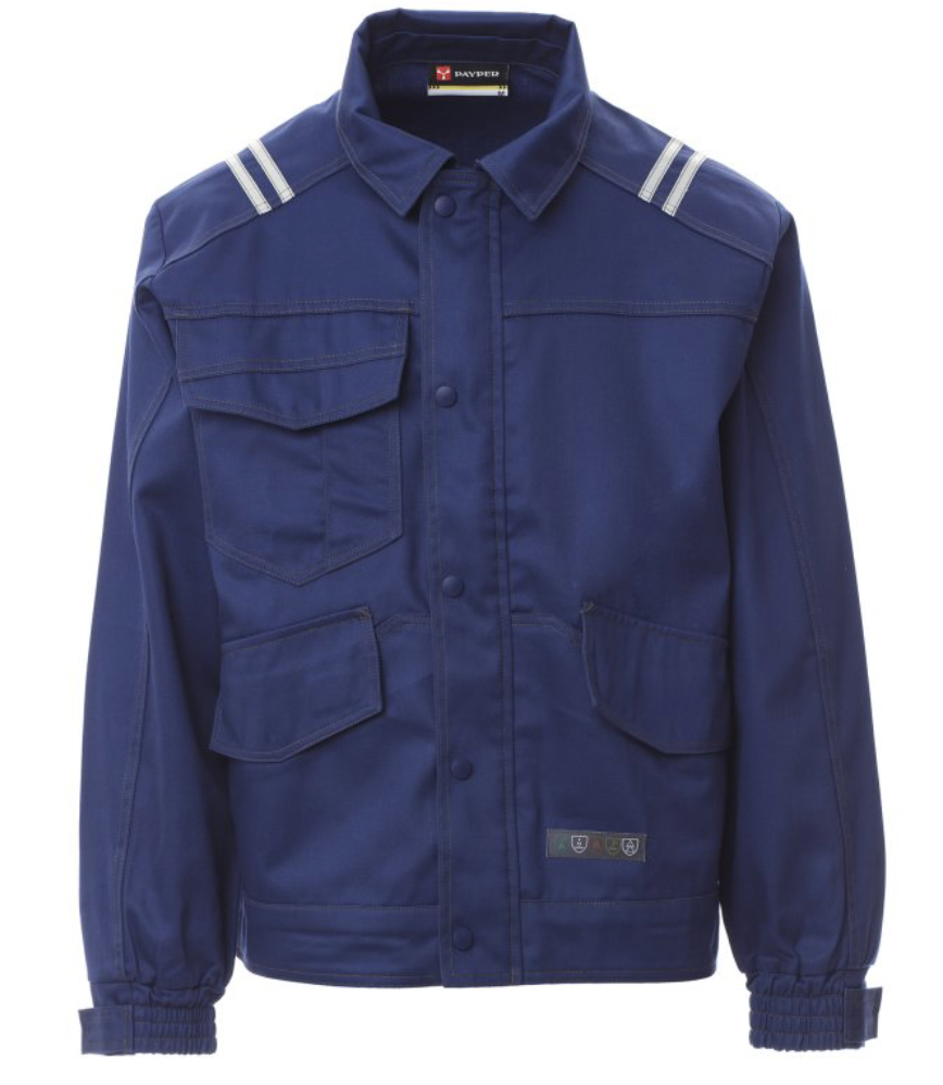 PAYPER Protector 2.0 blúza antististatická s chem.úpravou Farba: Modrá tmavá, Veľkosť: XXXL