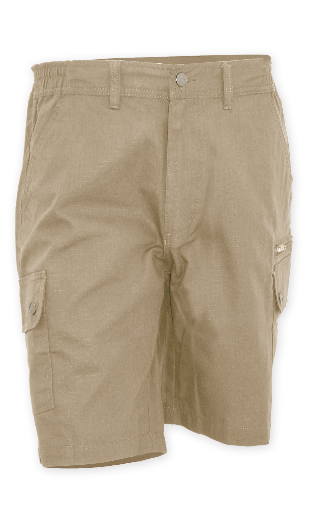 PAYPER RIMINI Summer bermudy Farba: Hnedá khaki, Veľkosť: M