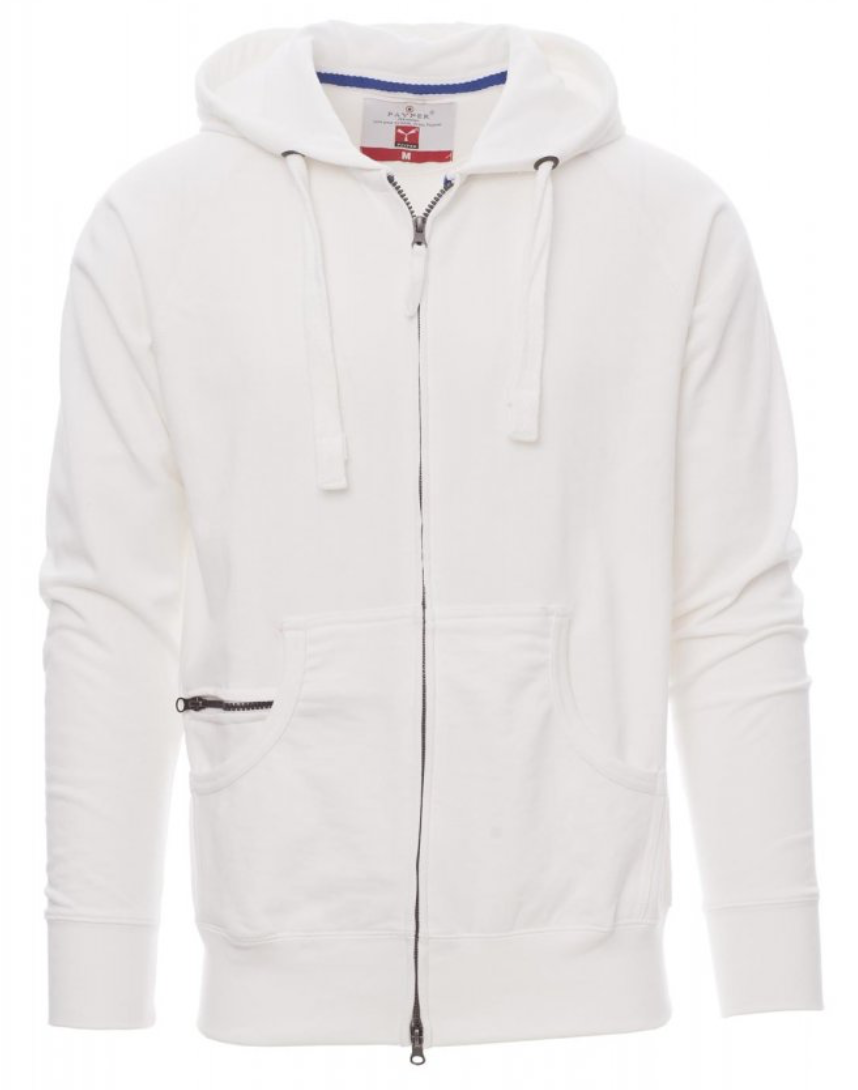 PAYPER HAWAII+ mikina pánska Farba: Biela, Veľkosť: M