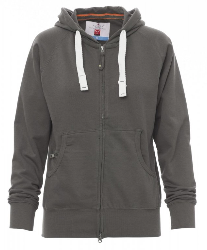 PAYPER HAWAII+ Lady mikina Farba: Sivá dymová, Veľkosť: M