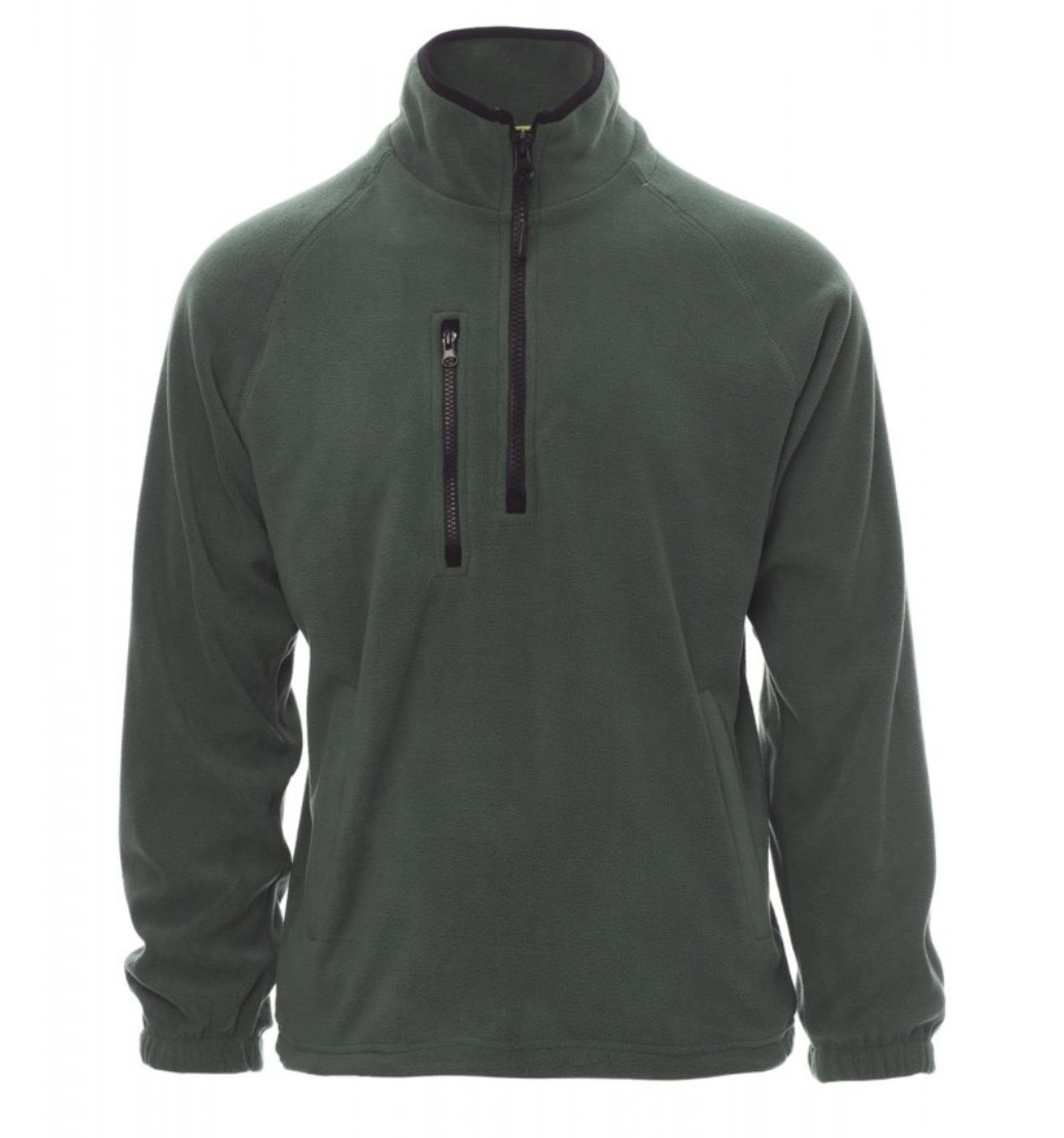 PAYPER Dolomiti+ pánska maskáčová flísová bunda Farba: Zelená army, Veľkosť: M