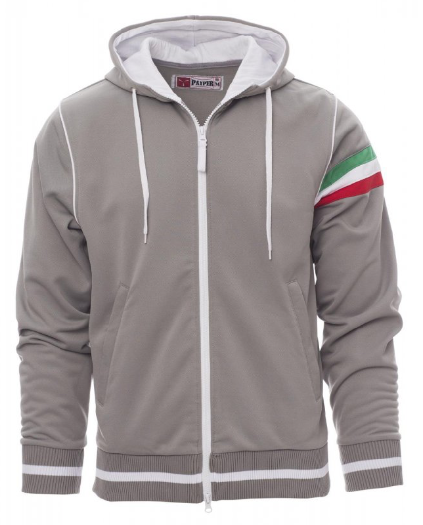 PAYPER NEVADA pánska mikina Farba: Sivá, Veľkosť: XXL