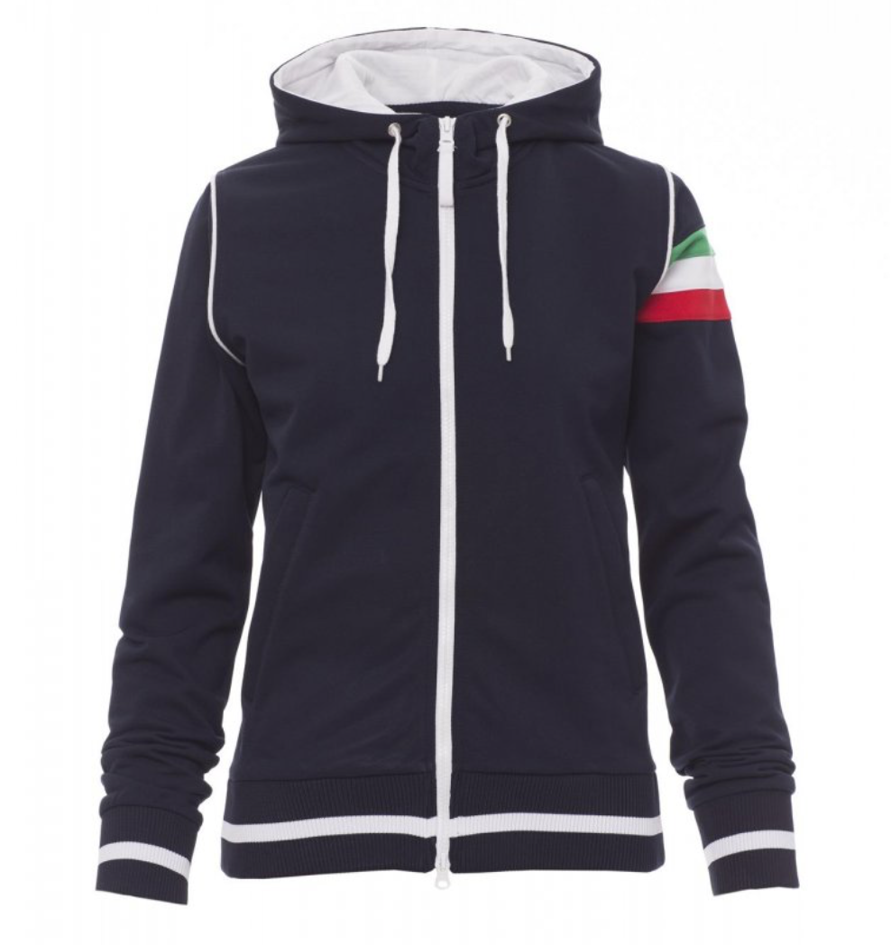 PAYPER KANSAS dámska mikina Farba: Modrá tmavá, Veľkosť: S