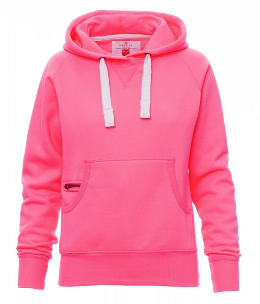 PAYPER Atlanta+ lady mikina úpletová Farba: Ružová reflexná/fluo, Veľkosť: XS