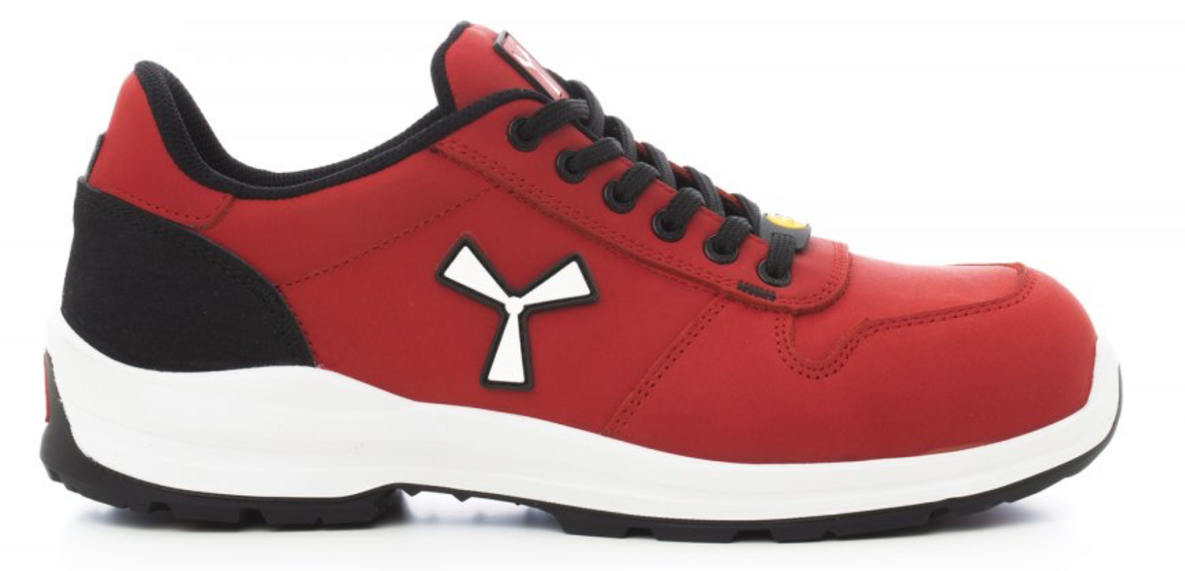 PAYPER GET FORCE LOW S3 ESD červené poltopánky Veľkosť: 36, Typ špice: plastová / kompozitná špica, Typ stielky: kevlarová stielka