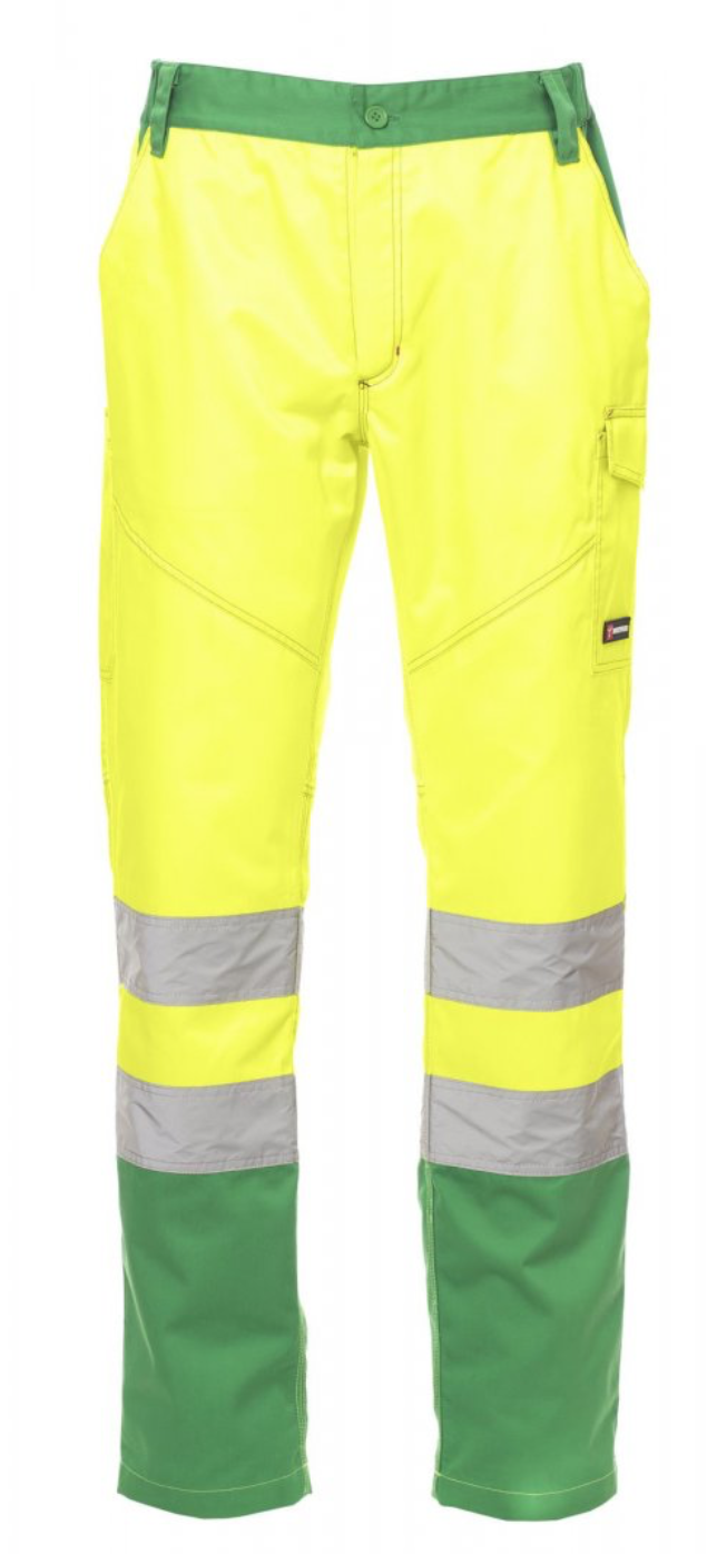 PAYPER Reflexné nohavice CHARTER žlto-zelené Farba: Reflexná žltá, Veľkosť: XXL
