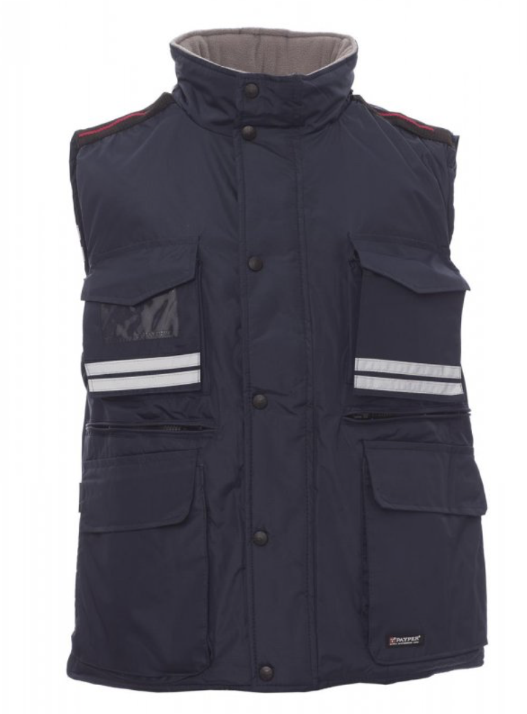 PAYPER Zimná vesta FLIGHT Farba: Modrá tmavá, Veľkosť: XL