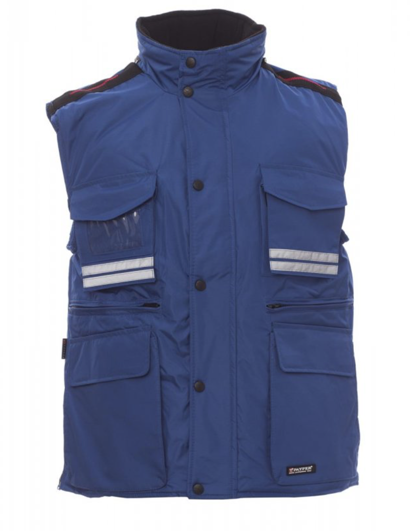 PAYPER Zimná vesta FLIGHT Farba: Kráľovská modrá, Veľkosť: XXL