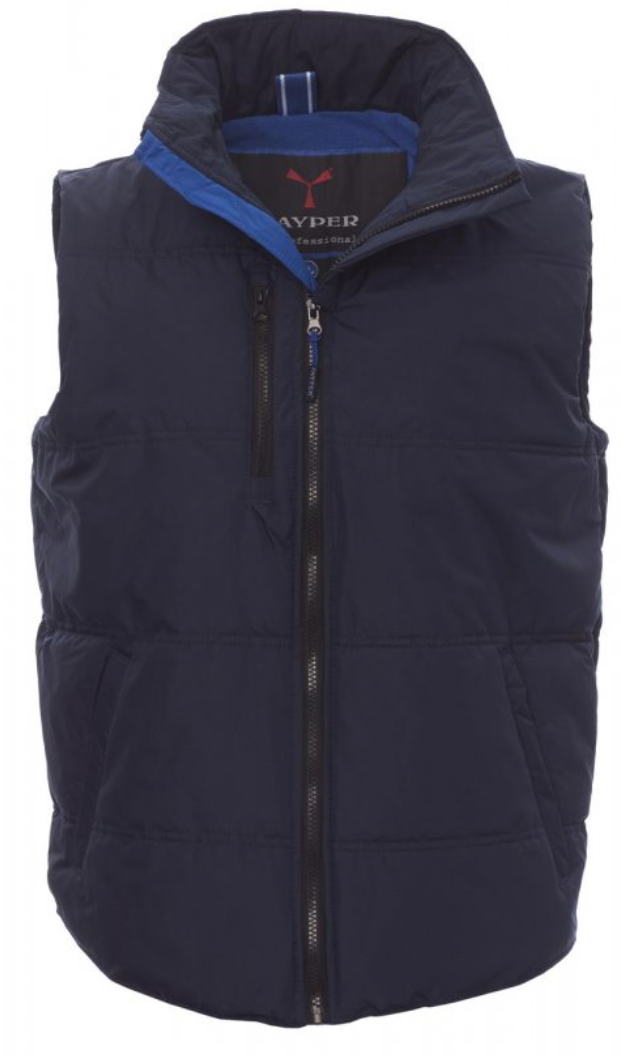 PAYPER Vesta pracovná DAYTONA Farba: Modrá tmavá, Veľkosť: M, Doplnková farba: kráľovskál modrá