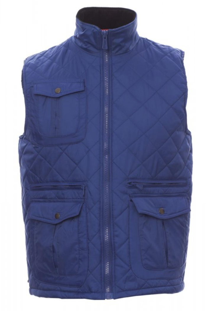 PAYPER Prešívaná vesta GATE Farba: Kráľovská modrá, Veľkosť: XL