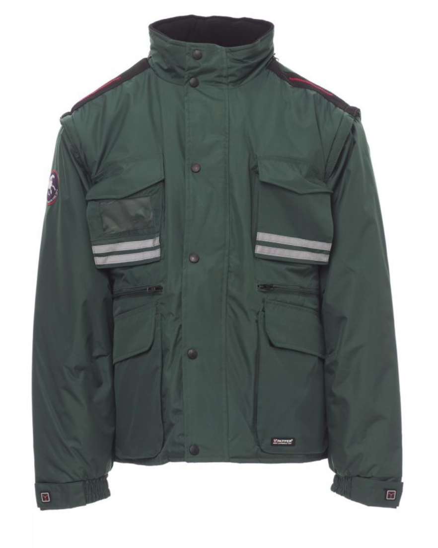 PAYPER TORNADO zimná bunda 2v1 Farba: Zelená fľašková, Veľkosť: XL