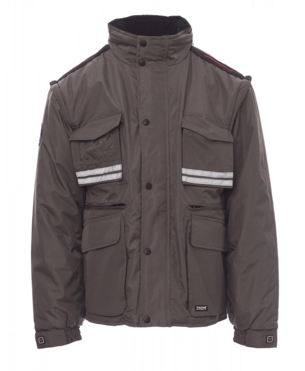 PAYPER TORNADO zimná bunda 2v1 Farba: Sivá, Veľkosť: M