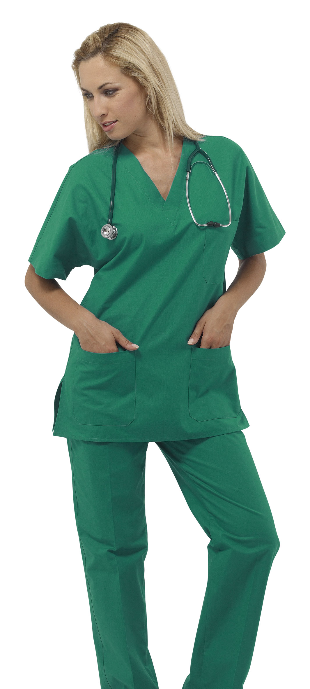 SIGGI Tunika SUMMER zelená, modrá unisex Farba: Zelená fľašková, Veľkosť: 54(SK) = 60(IT)