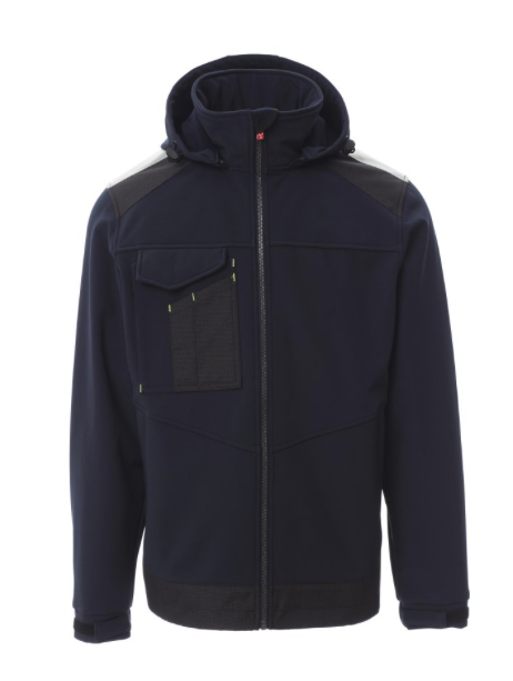 PAYPER Bunda softshellová PERFORMER 2.0 Farba: Čierna, Veľkosť: XS