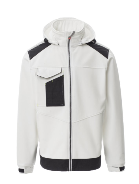 PAYPER Bunda softshellová PERFORMER 2.0 Farba: Biela, Veľkosť: L