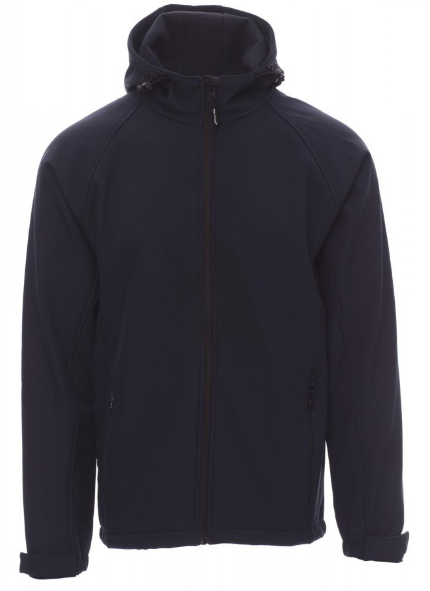 PAYPER GALE pánska softshellová bunda Farba: Čierna, Veľkosť: M