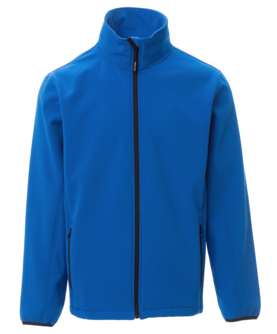 PAYPER Pánska bunda PERTH Farba: Kráľovská modrá, Veľkosť: XXXL, Doplnková farba: čierna