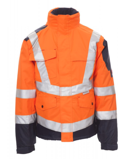PAYPER Reflexná zimná bunda FREEWAY Farba: Reflexná oranžová, Veľkosť: 5XL