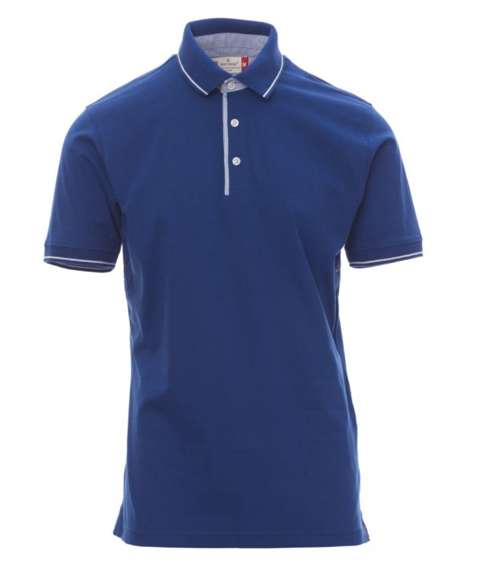 PAYPER CAMBRIDGE hladká polokošeľa Farba: Modrá royal, Veľkosť: M