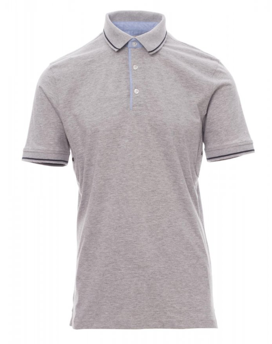 PAYPER CAMBRIDGE hladká polokošeľa Farba: Sivá melírová, Veľkosť: S