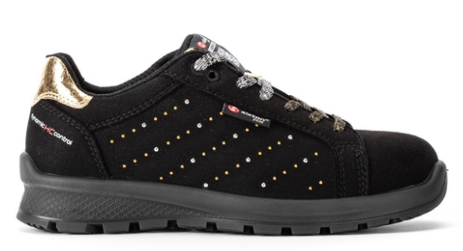 Sixton BOMA lady S3 SRC poltopánka čierna Veľkosť: 36, Typ špice: hliníková špica, Typ stielky: kevlarová stielka