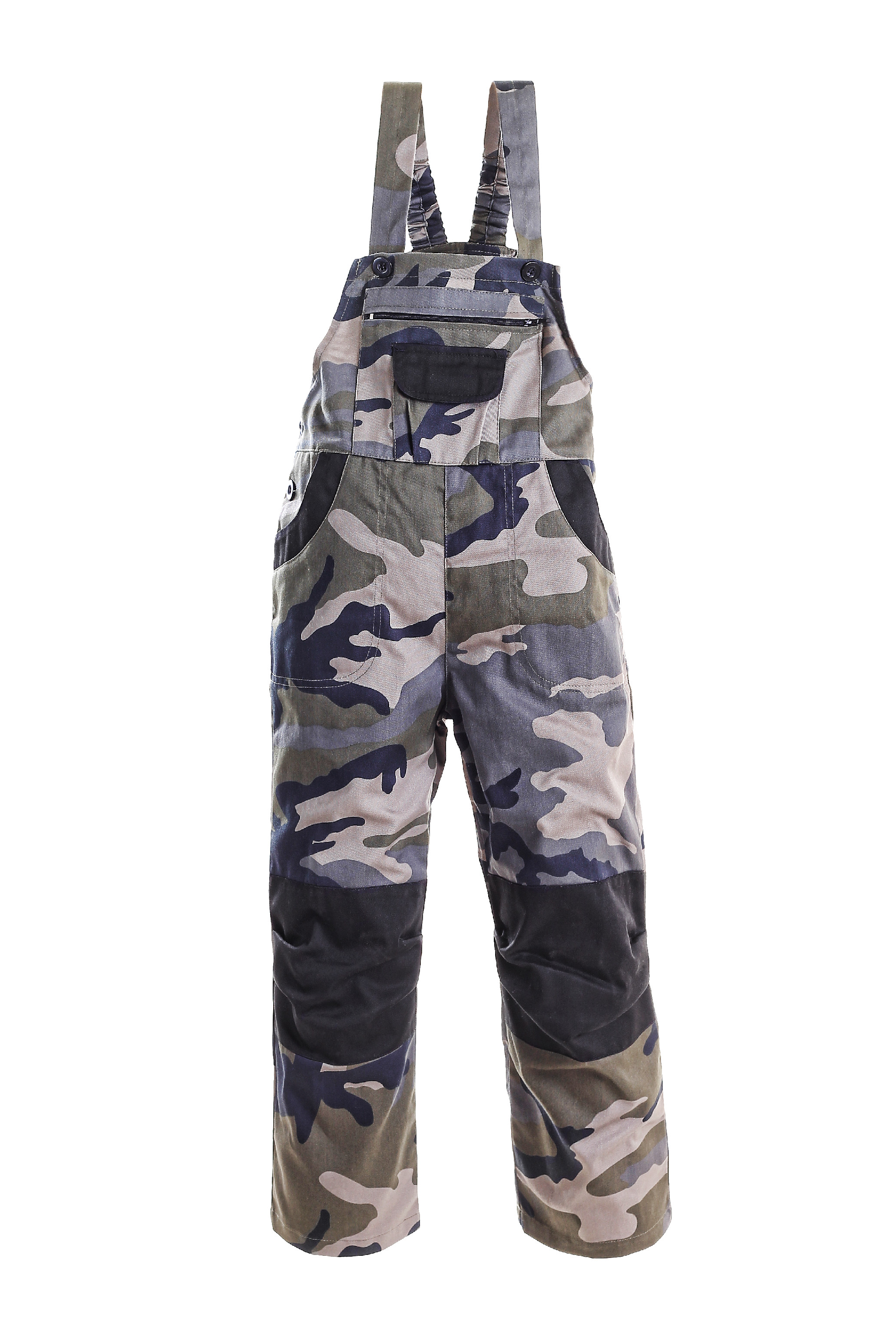 CXS Detské maskáčové montérky Farba: Maskáčová zelená, Veľkosť: 130