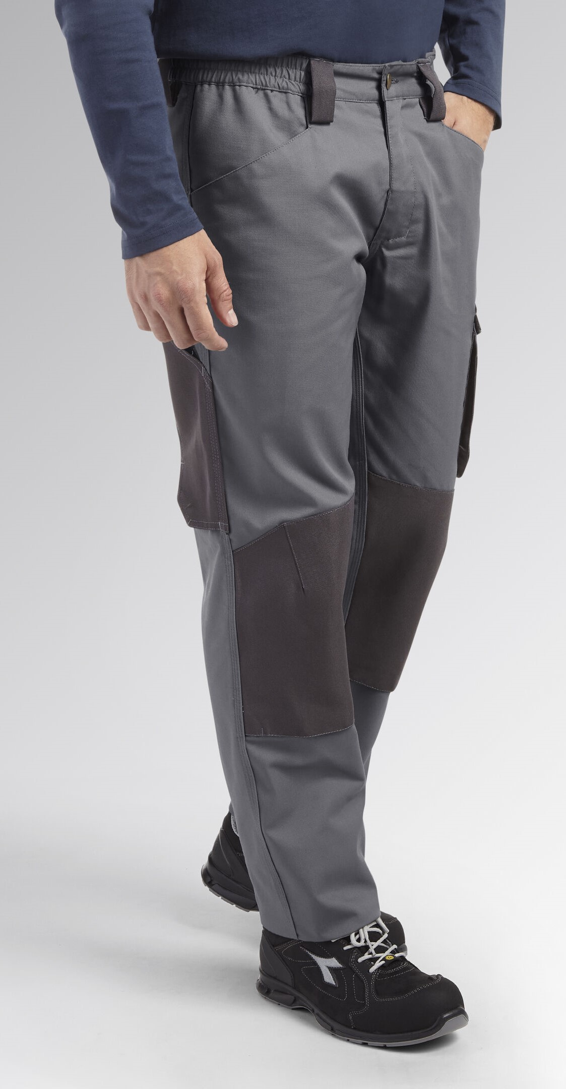 DIADORA Utility DIADORA nohavice pracovné ROCK sivé Farba: Sivá, Veľkosť: M