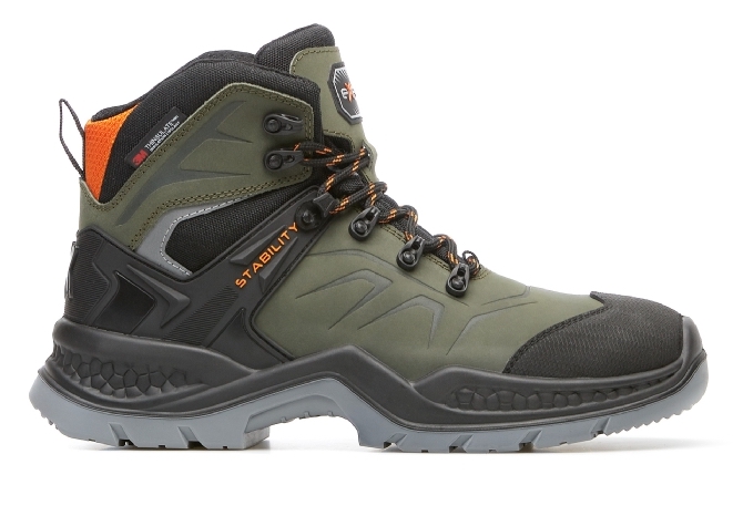 EXENA EVEREST GREEN O2 CI WR SRC s membránou Veľkosť: 36, Typ špice: bez ochrannej špice, Typ stielky: bez bezpečnostnej stielky