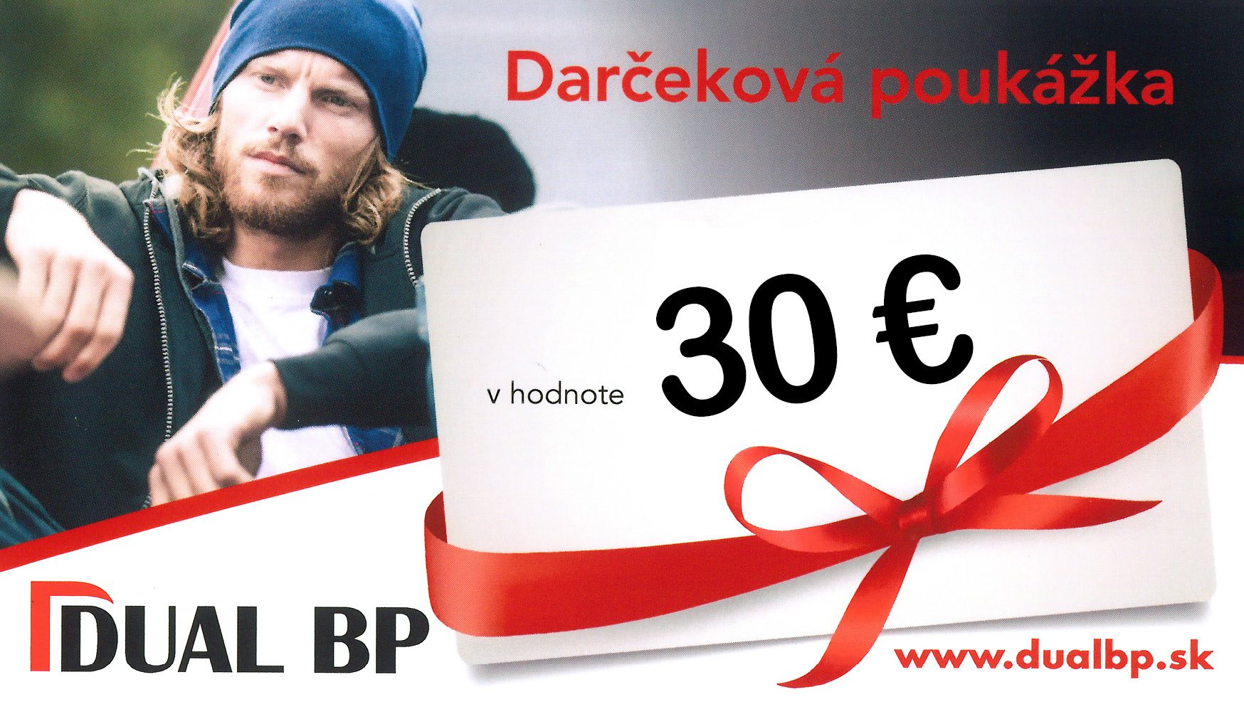 DUAL BP Darčeková poukážka 30Eur