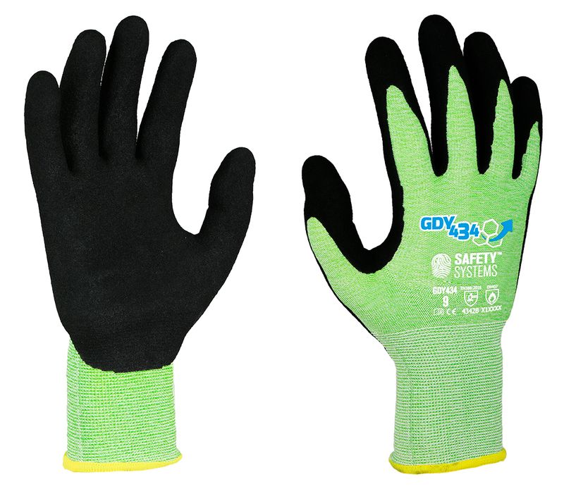 SAFETY SYSTEMS GDY434 rukavice proti prerezaniu Veľkosť: 09 - L, Balenie: 1pár
