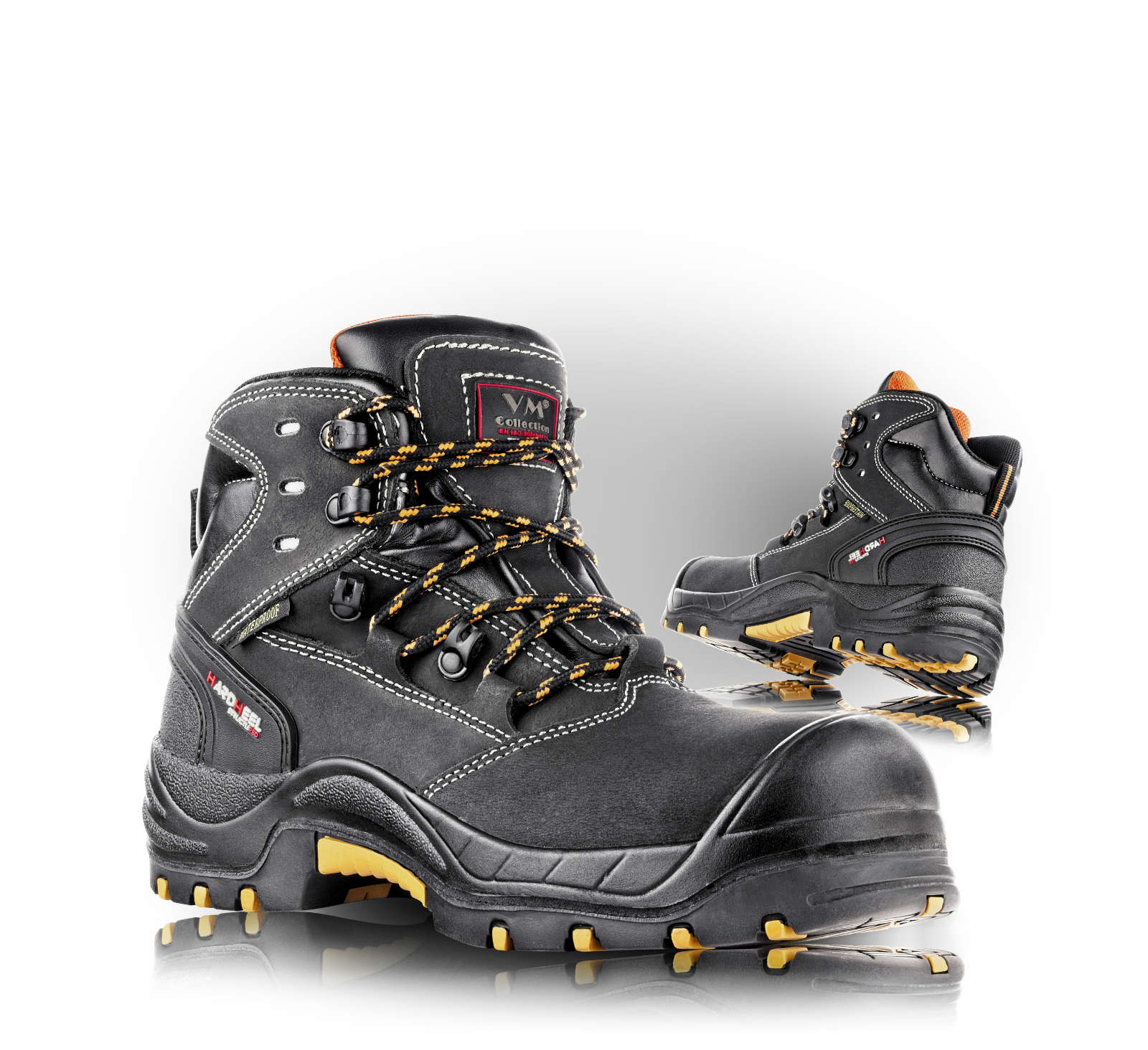 VM Footwear DUBLIN S3 HRO SRC bezpečnostná obuv s membránou Veľkosť: 45, Typ špice: plastová / kompozitná špica, Typ stielky: kevlarová stie