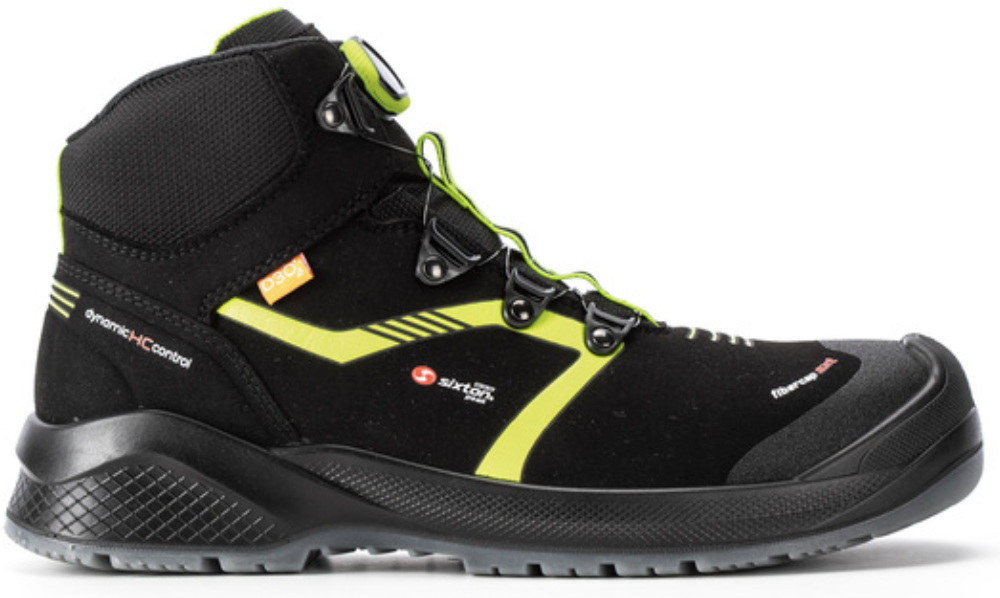 Sixton SCATTO HIGH BOA S3 SRC ESD Veľkosť: 45, Typ špice: plastová / kompozitná špica, Typ stielky: kevlarová stielka