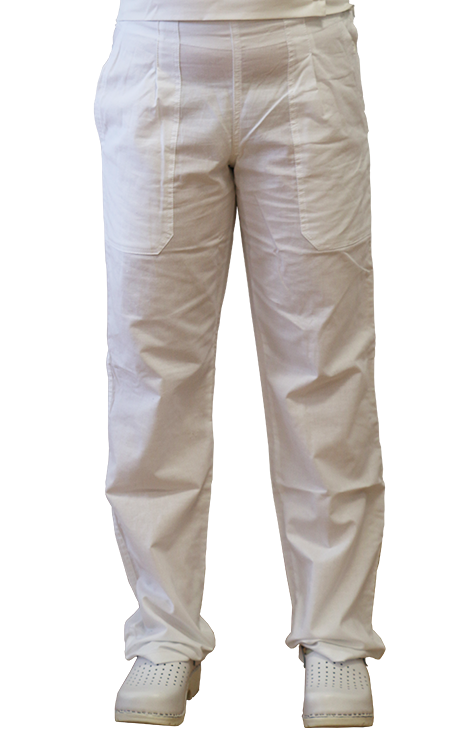 CXS Nohavice klasické biele dámske Farba: Biela, Veľkosť: 58