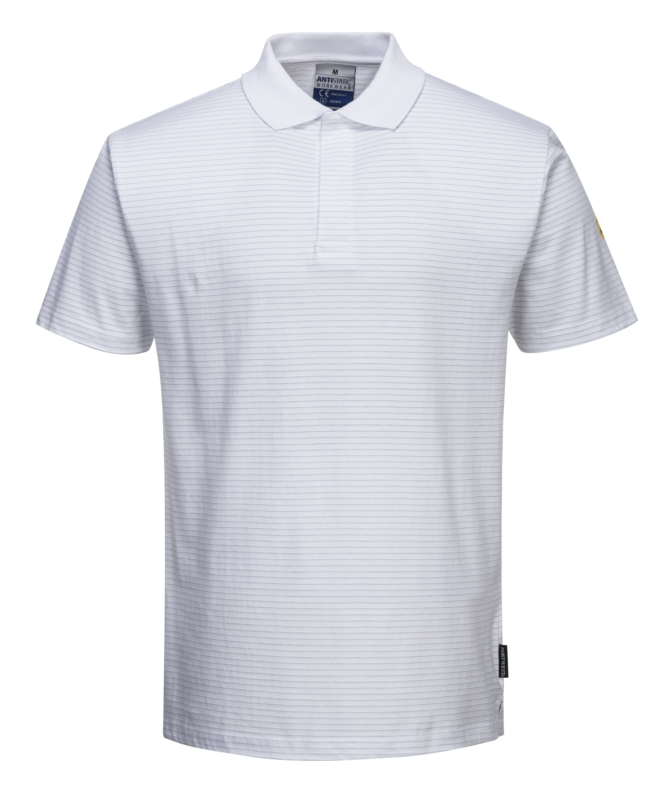 Portwest Polokošeľa antistatická ESD Farba: Biela, Veľkosť: XS