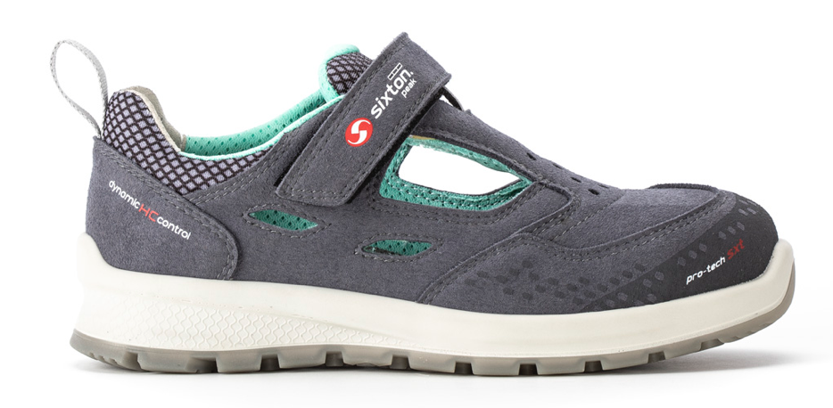 Sixton BELVEDERE dámske pracovné sandále S1 SRC ESD Veľkosť: 39, Typ špice: hliníková špica, Typ stielky: kevlarová stielka