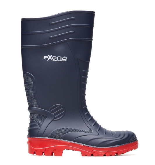 EXENA ČIŽMY BUILDER NITRIL/PVC S5 SRC Veľkosť: 40, Typ špice: oceľová špica, Typ stielky: oceľová stielka