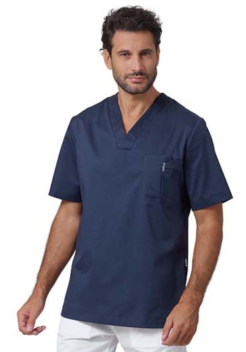 SIGGI Blúza pánska strečová LIAM Farba: Modrá tmavá, Veľkosť: S